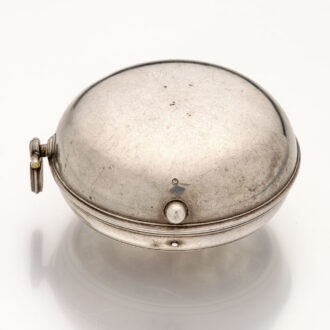Very rare Dutch silver single-handed verge watch Circa 1730