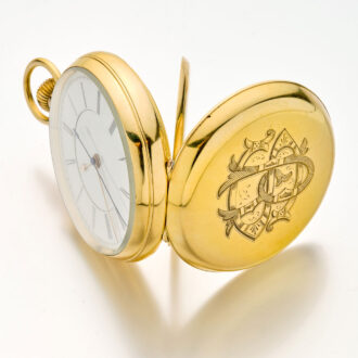 Heavy gold English observatory chronometer watch Circa 1930