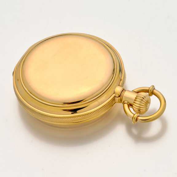Heavy Danish/Swiss 18 carat rose gold lever pocket watch Circa 1872 Heavy Danish/Swiss 18 carat rose gold lever pocket watch Circa 1872