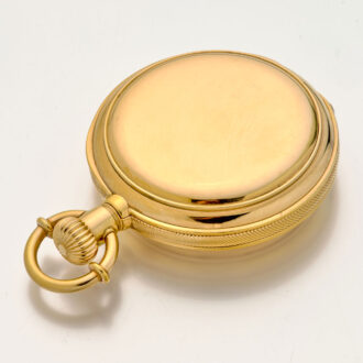 Heavy Danish/Swiss 18 carat rose gold lever pocket watch Circa 1872