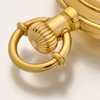 Heavy Danish/Swiss 18 carat rose gold lever pocket watch Circa 1872