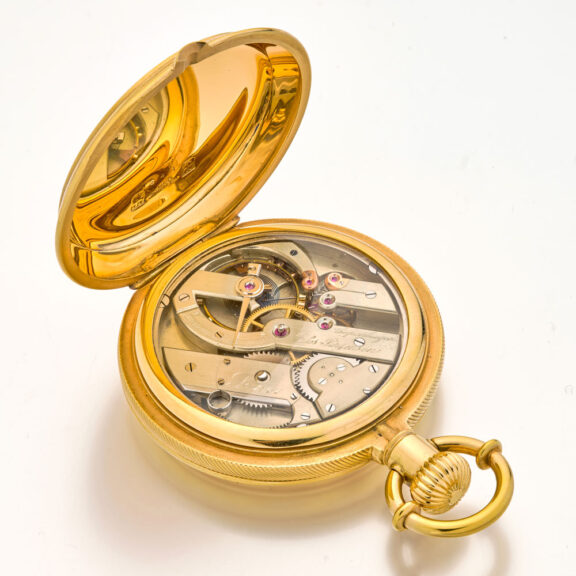 Heavy Danish/Swiss 18 carat rose gold lever pocket watch Circa 1872 Heavy Danish/Swiss 18 carat rose gold lever pocket watch Circa 1872