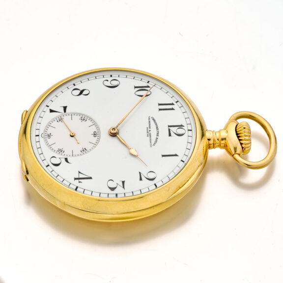 Swiss 18 carat gold chronometer quality pocket watch Circa 1917 Swiss 18 carat gold chronometer quality pocket watch Circa 1917