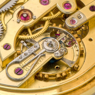 Swiss 18 carat gold chronometer quality pocket watch Circa 1917