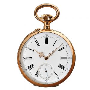 French open faced lever chronometer Circa 1890