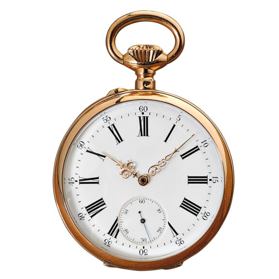 French open faced lever chronometer Circa 1890