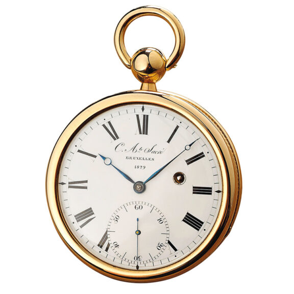 Rare Belgium 18k gold deck chronometer watch Circa 1829