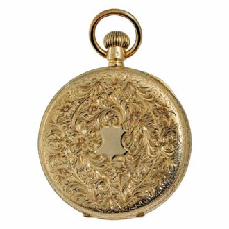 Swiss 18 carat gold chronometer lever watch Circa 1910