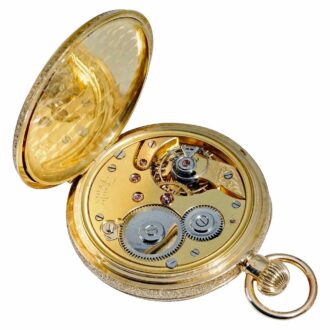 Swiss 18 carat gold chronometer lever watch Circa 1910