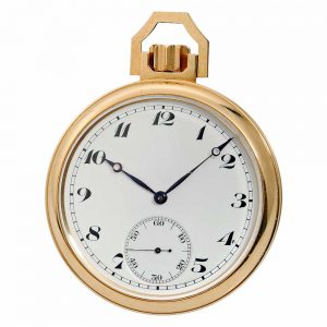 Important Swiss gold one minute tourbillon watch Circa 1950