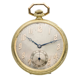 American 14 carat gold Art Deco dress watch Circa 1930