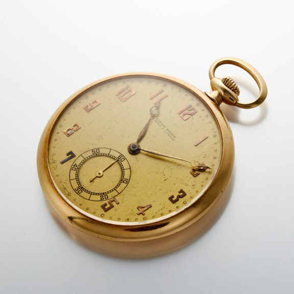 A Swiss lever by Ulysse Nardin in open face case Circa 1940 A Swiss lever by Ulysse Nardin in open face case Circa 1940