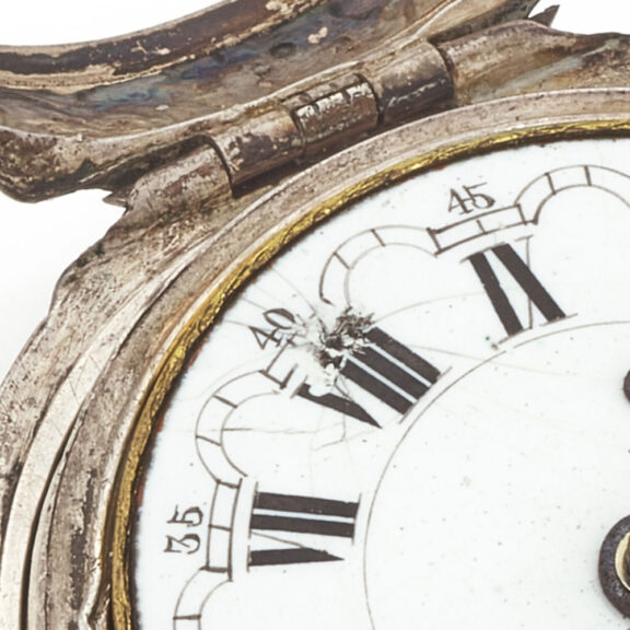 Dutch verge watch in a silver repousse cast case Circa 1730 Dutch verge watch in a silver repousse cast case Circa 1730
