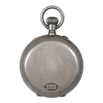 German extremely rare deck silver Chronometer Circa 1890