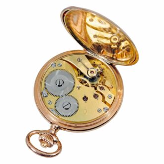 German quarter repeating open faced pocket watch Circa 1890