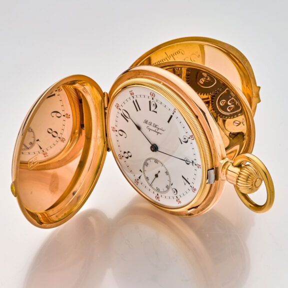 Swiss/ Danish gold watch for the American market Circa 1890 Swiss/ Danish gold watch for the American market Circa 1890