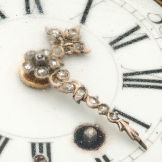 French attractive multi-coloured gold repeating watch Circa 1760