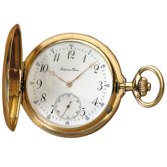 French gold hunter cased lever chronometer Circa 1892
