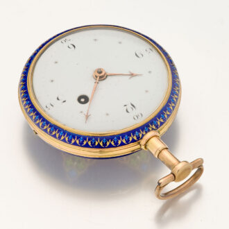 Exquisite English gold quarter repeating watch Circa 1790