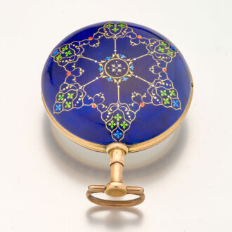 Exquisite English gold quarter repeating watch Circa 1790