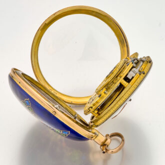 Exquisite English gold quarter repeating watch Circa 1790