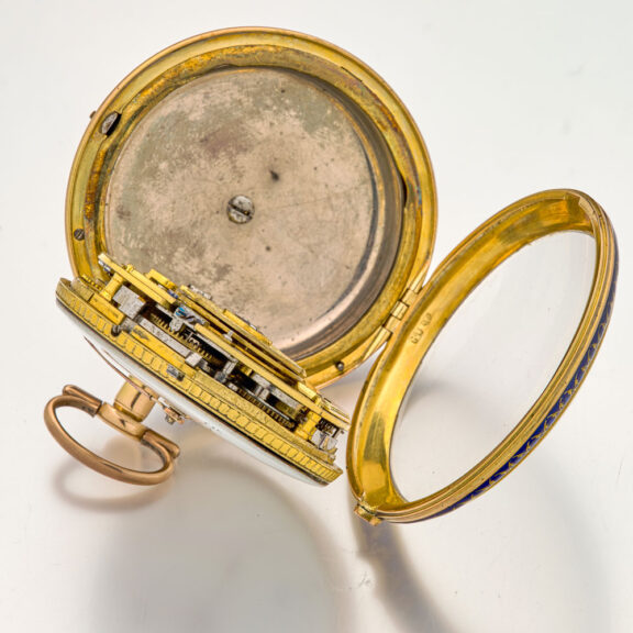 Exquisite English gold quarter repeating watch Circa 1790 Exquisite English gold quarter repeating watch Circa 1790