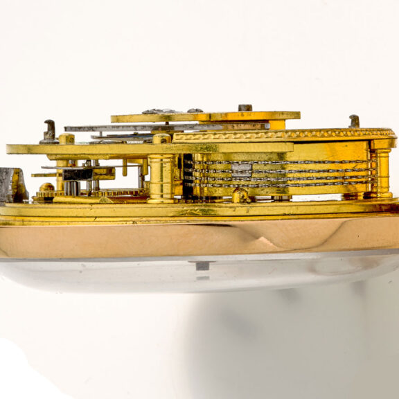 Heavy English gold watch with rack lever escapement Circa 1806 Heavy English gold watch with rack lever escapement Circa 1806