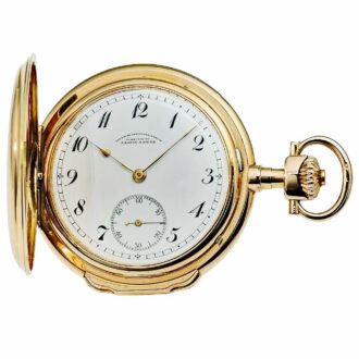 German 14k gold Glashütte pocket watch Circa 1915 German 14k gold Glashütte pocket watch Circa 1915