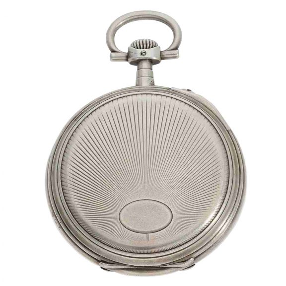 Very large German silver open faced lever pocket watch Circa 1920 Very large German silver open faced lever pocket watch Circa 1920