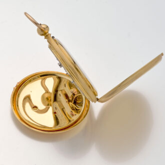 Danish/Swiss gold watch with chronometer escapement Circa 1855