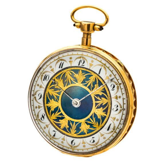 French gold quarter repeating verge watch Circa 1810 French gold quarter repeating verge watch Circa 1810