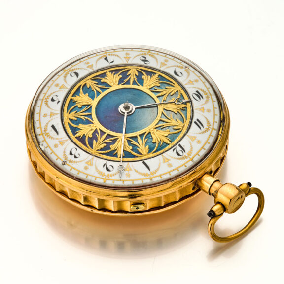 French gold quarter repeating verge watch Circa 1810 French gold quarter repeating verge watch Circa 1810