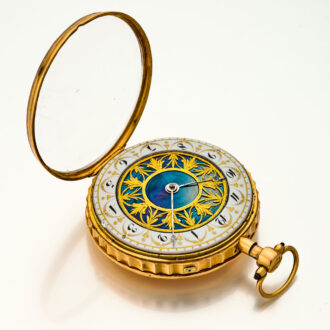 French gold quarter repeating verge watch Circa 1810 French gold quarter repeating verge watch Circa 1810