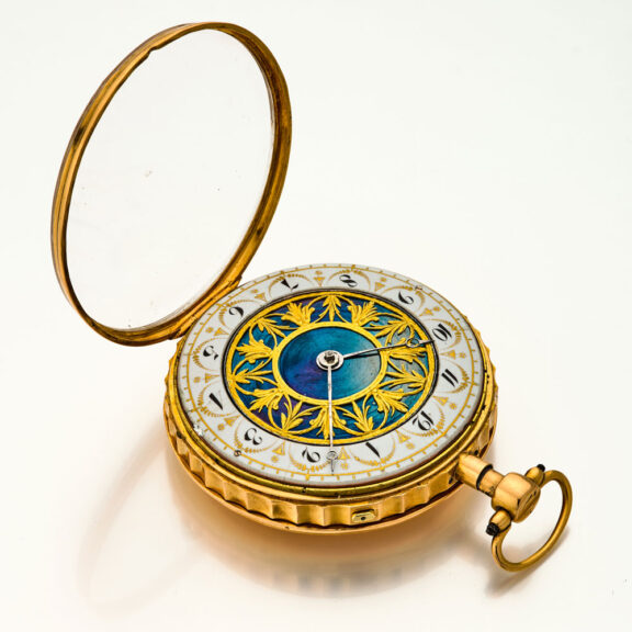French gold quarter repeating verge watch Circa 1810 French gold quarter repeating verge watch Circa 1810