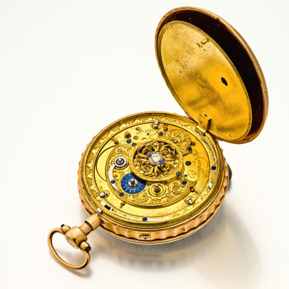 French gold quarter repeating verge watch Circa 1810 French gold quarter repeating verge watch Circa 1810