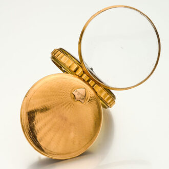French gold quarter repeating verge watch Circa 1810 French gold quarter repeating verge watch Circa 1810