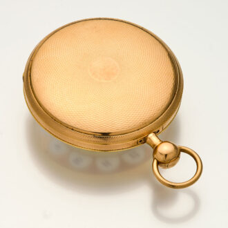 Fine Swiss quarter repeating gold pocket watch Circa 1820