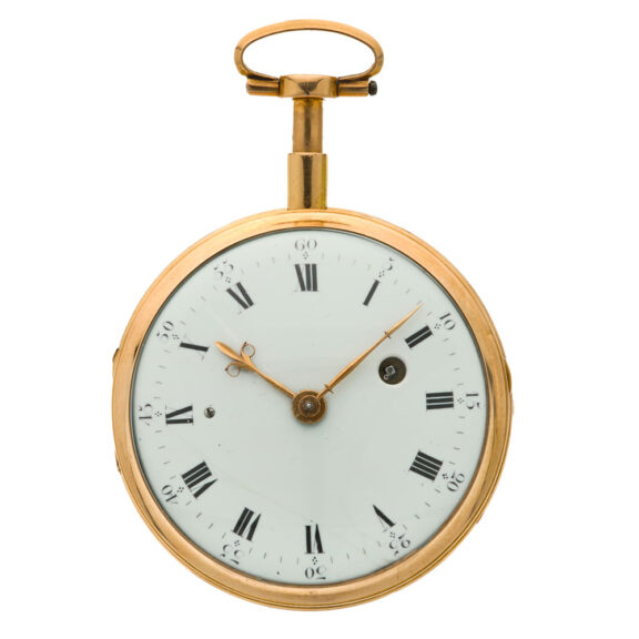 Fine French gold quarter repeating pocket watch “à toc” Circa 1800 Fine French gold quarter repeating pocket watch “à toc” Circa 1800