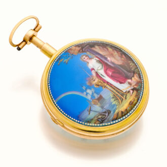 Fine French gold quarter repeating pocket watch “à toc” Circa 1800 Fine French gold quarter repeating pocket watch “à toc” Circa 1800