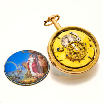 Fine French gold quarter repeating pocket watch “à toc” Circa 1800 Fine French gold quarter repeating pocket watch “à toc” Circa 1800