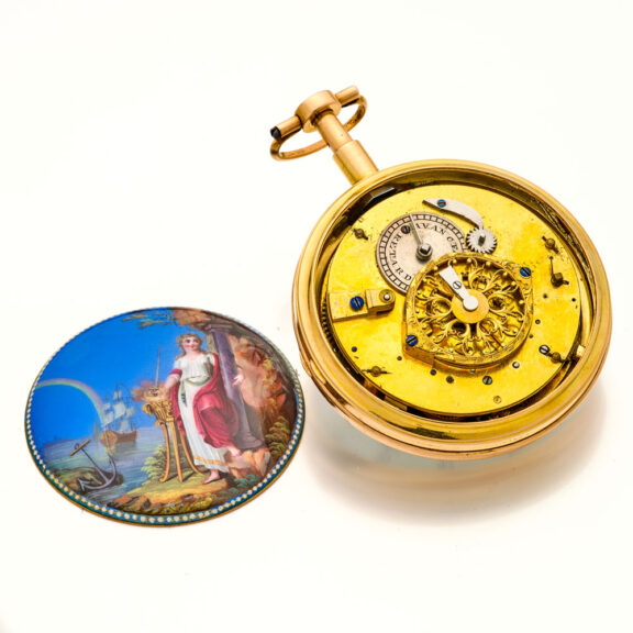 Fine French gold quarter repeating pocket watch “à toc” Circa 1800 Fine French gold quarter repeating pocket watch “à toc” Circa 1800