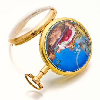 Fine French gold quarter repeating pocket watch “à toc” Circa 1800 Fine French gold quarter repeating pocket watch “à toc” Circa 1800