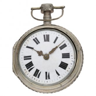 Impressive Austrian verge watch with three cases Circa 1780