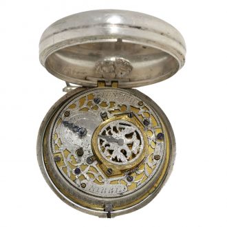 Impressive Austrian verge watch with three cases Circa 1780