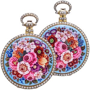 Swiss rare pair of pocket watches for the Chinese market Circa 1880