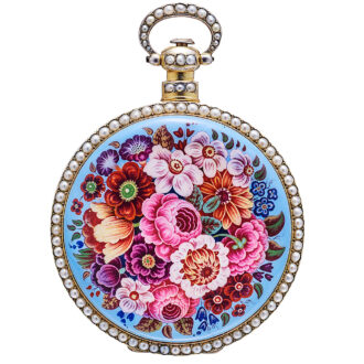 Swiss rare pair of pocket watches for the Chinese market Circa 1880