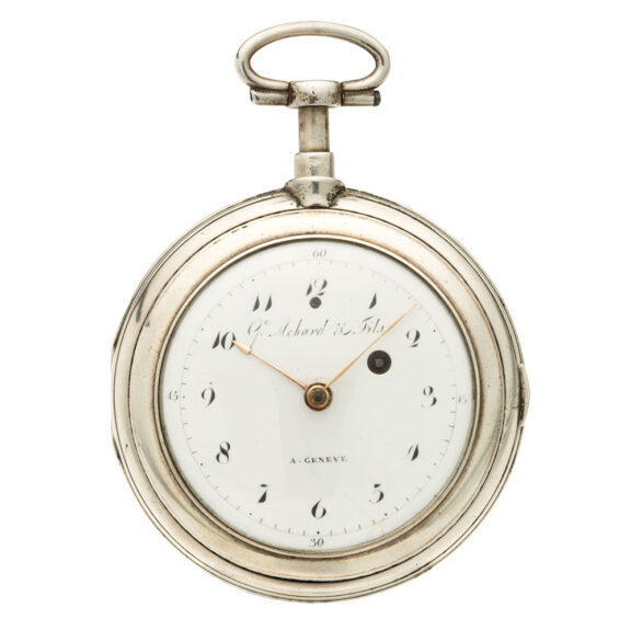 Swiss quarter repeating watch decorated with tortoiseshell Circa 1790 Swiss quarter repeating watch decorated with tortoiseshell Circa 1790