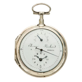 Rare German automatic watch with regulator dial Circa 1810