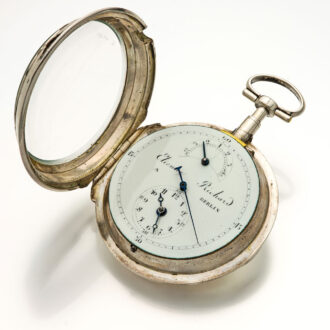 Rare German automatic watch with regulator dial Circa 1810