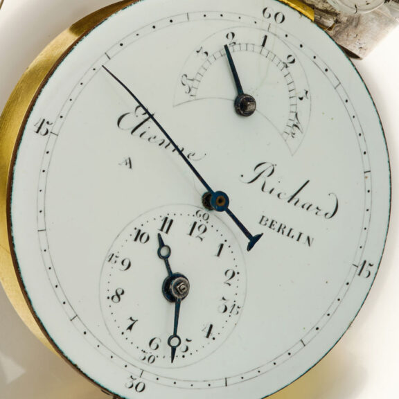 Rare German automatic watch with regulator dial Circa 1810 Rare German automatic watch with regulator dial Circa 1810
